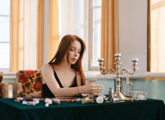 Kryształowe świeczniki