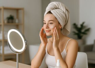 Jak zadbać o skórę twarzy w domowym zaciszu – trendy w pielęgnacji 2025 Jak zadbać o skórę twarzy w domowym zaciszu